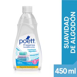 Aromatizante de Telas Poett Suavidad de Algodón 450 ml