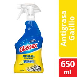 Limpiador Antigrasa Glassex Gatillo 650 ml