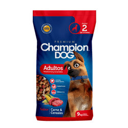Alimento Perro Adulto Champion Dog Carne y Cereales 9 kg
