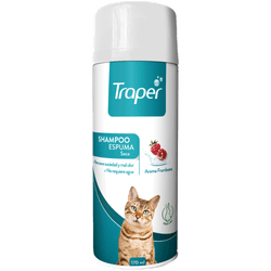 Shampoo Gato Traper Espuma En Seco 170 ml
