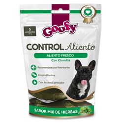 Snack Perro Goofy Control Aliento Mix de Hierbas 5 un. 90 g