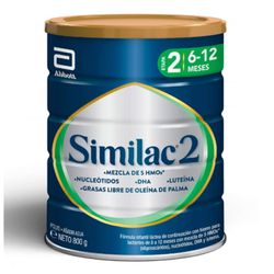 Fórmula Infantil Similac 2 con HMO 800 g