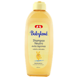 Shampoo Babyland Neutro para Bebés y Niños 410 cc