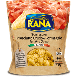 Tortellini Jamón Serrano y Queso 250 g