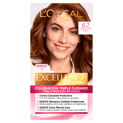 Coloración Excellence Tono 6.7 Chocolate Profundo