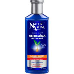 Champú Anticaída Natur Vital Cabellos Grasos 300 ml