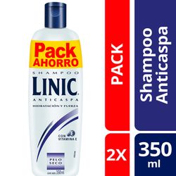 Shampoo Anticaspa Linic 2 un. 350 ml