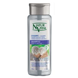 Champú Silver Natur Vital Cabellos Blancos y Grises 300 ml