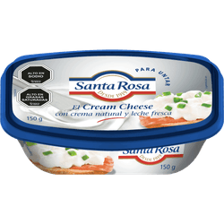 Queso Crema Santa Rosa Envasado Pote 150 g