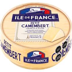 Queso Camembert Ile de France Envasado Trozo 125 g