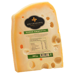 Queso Emmental Los Criadores Envasado Trozo 350 g