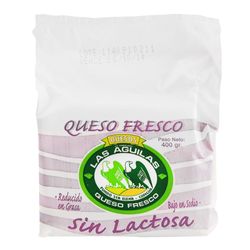 Queso Fresco Sin Lactosa Las Aguilas Envasado Trozo 400 g