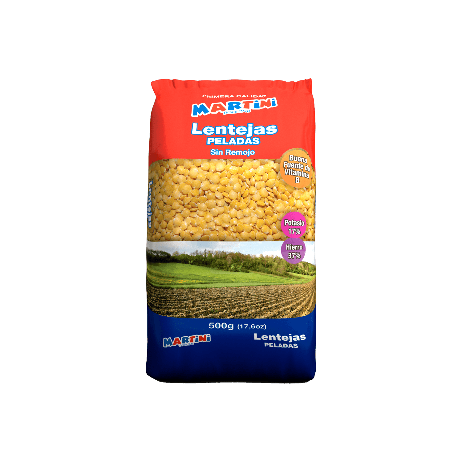 Lentejas Peladas Martini 500 g
