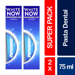 Pasta Dental Pepsodent White Now - Ice Cool Mint 2 x 75 g