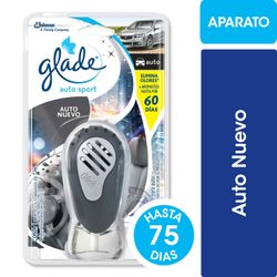 Aromatizante de Auto Glade Autosport Auto Nuevo Aparato 7 ml