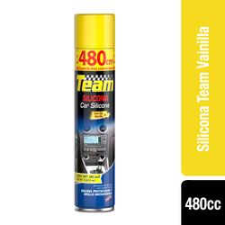 Silicona para Auto Team Vainilla Spray 480 cc