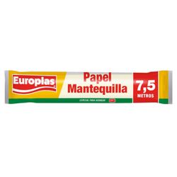 Papel Mantequilla Europlas en Rollo 7.5 m