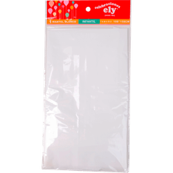 Mantel Cumpleaños Celebraciones Ely Display Blanco 20 un.