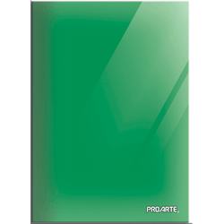 Carpeta con gusano verde