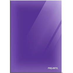 Carpeta con gusano violeta