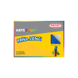 Paño Lenci Estuche 6 Colores 20 x 30 cm