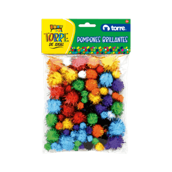 Pompones Brillantes