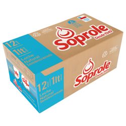 Pack 12 un. Leche Soprole Semidescremada Natural 1 L