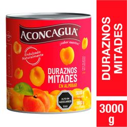 Duraznos Aconcagua en Mitades 1.8 kg drenado