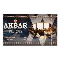 Té Akbar Earl Grey 40 g 20 un.