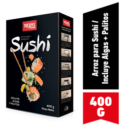Arroz Especial Tucapel Grado 1 para Sushi 400 g
