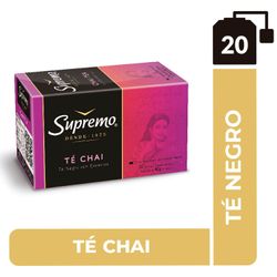 Té Negro Supremo Chai Supremo 20 un.