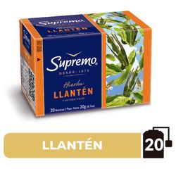 Hierbita Llantén Supremo 20 g 20 un.