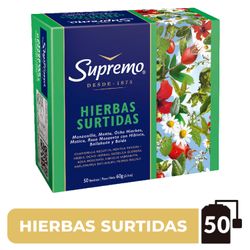 Hierbas Surtidas Supremo 50 un.