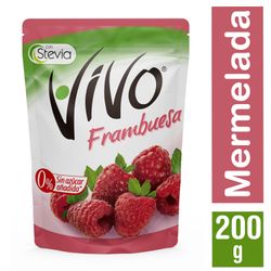 Mermelada Vivo Frambuesa Sin Azúcar 200 g