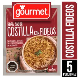 Sopa Costilla con Fideos Gourmet 62 g