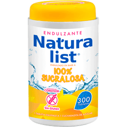 Endulzante Naturalist 100% Sucralosa 300 Tabletas
