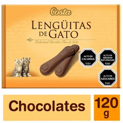 Chocolate de Leche Lenguas de Gato 120 g