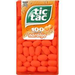 Caramelos Tic Tac Naranja 49 g