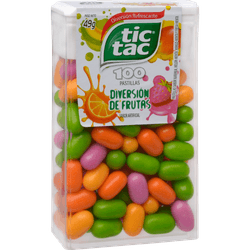 Caramelos Tic Tac Diversión de Frutas 49 g