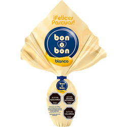 Huevo de Chocolate Blanco Bon O Bon 55 g