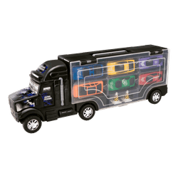 Camión 35 cm con 6 Autos Metal 35 cm