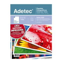 Papel de foto mate tamaño carta 10 hojas