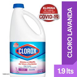 Cloro Clorox Flores de Lavanda 1.9 kg
