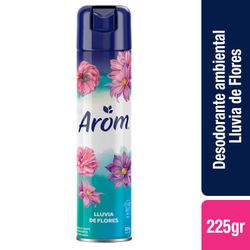 Desodorante Ambiental Arom Lluvia Flores 225 g