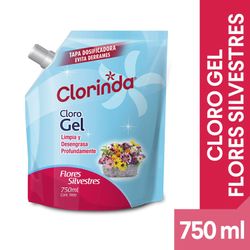 Cloro Gel Clorinda Flores Silvestres 750 ml