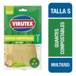 Guantes Compostable Bio Virutex Clásica Talla S