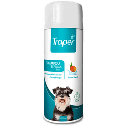 Shampoo Perro Traper Espuma En Seco 170 ml