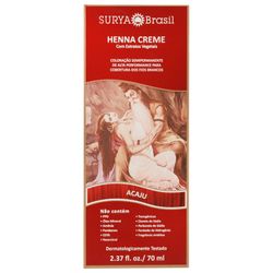 Tintura Surya Henna Creme Caoba