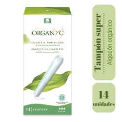 Tampones Super Organyc con Aplicador 14 un.