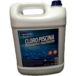 Cloro para Piscinas Aguacol Líquido 10 L